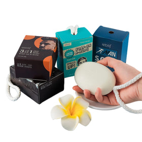 IeBilif front packaging of four soap bars showing value and convenience