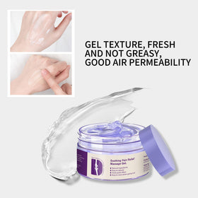 iekufes athlete using gel after workout for soothing post-activity care