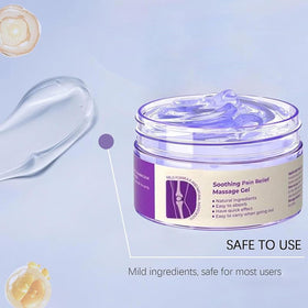 iekufes open tube with gel texture visible for smooth massage