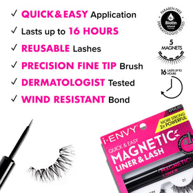 iENVY KISS fine-tip brush closeup for precise lining and easy control