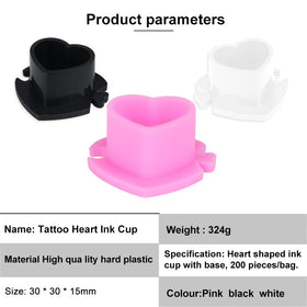 IFERO assembled base holding multiple heart cups steady for organized pigment access