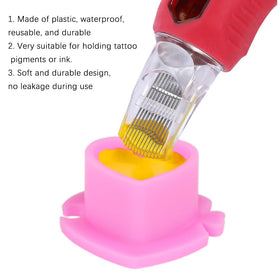 IFERO heart cups on base resisting tip-over to demonstrate stable anti-spill design