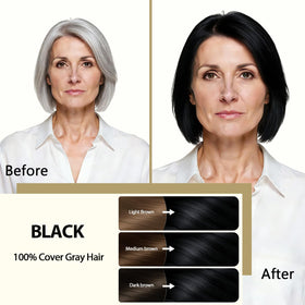 ifycan rich black lather demonstrating even pigment and conditioning feel