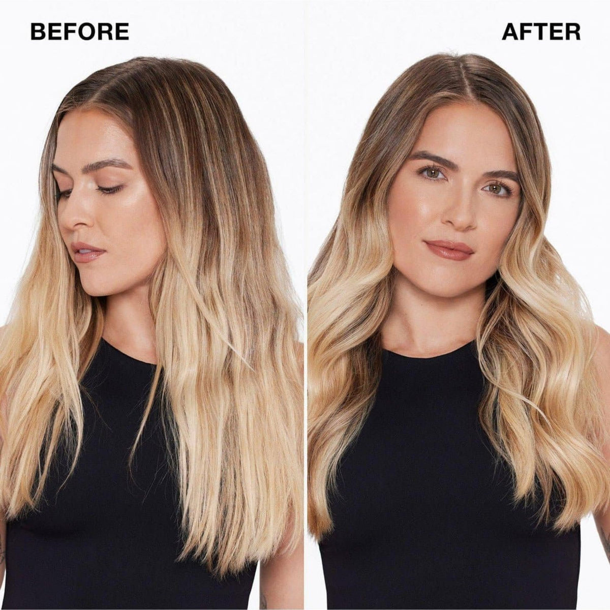 IGK Antisocial applied to dry hair before bed showing convenient use