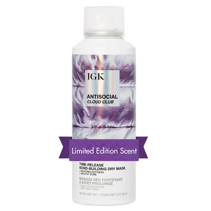 IGK Antisocial Cloud Club front packaging showing 5 oz jar and limited-edition scent