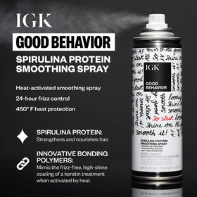 IGK ANTISOCIAL dry hair mask open jar showing creamy formula for quick nourishment