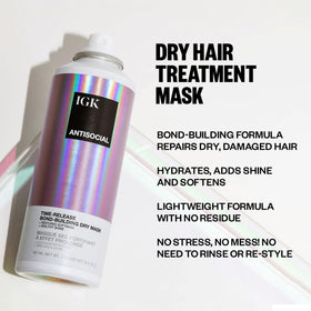 IGK Antisocial fine mist spray closeup for even lightweight coverage