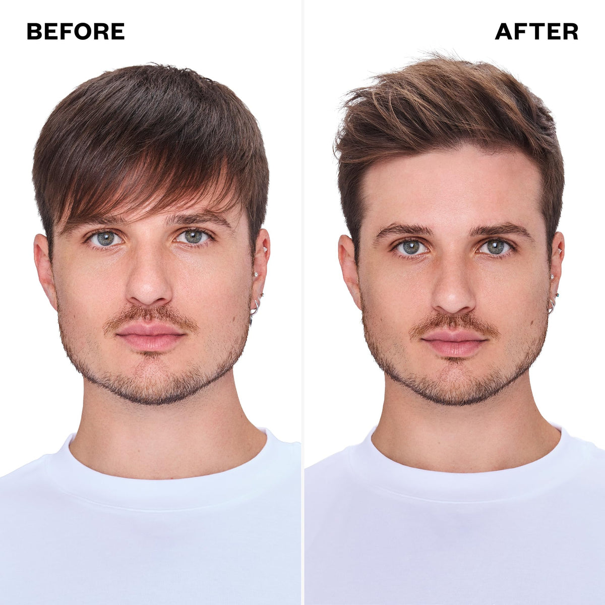 IGK Beach Club defining bangs and face-framing layers for piecey, natural separation