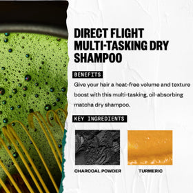 IGK Direct Flight powder texture close-up showing fine formula for invisible finish