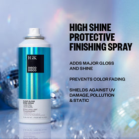 IGK Disco Disco nozzle spraying fine mist for even shine distribution