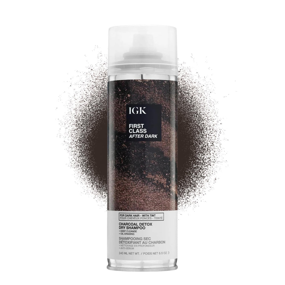 IGK front packaging showing product and benefit of residue-free refresh