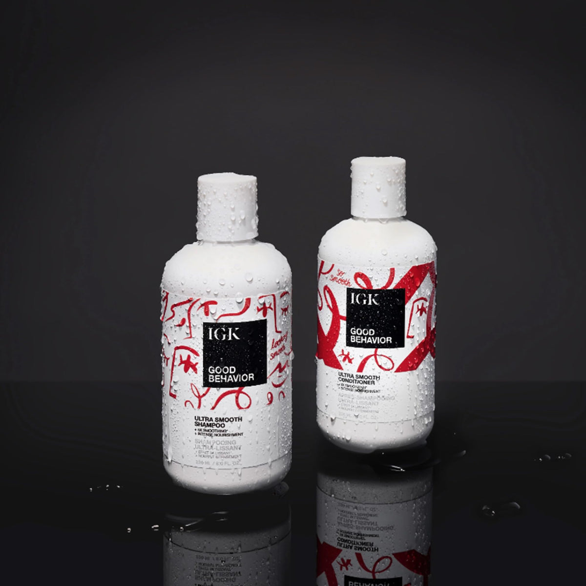 IGK conditioner texture pouring to show rich slip and detangling