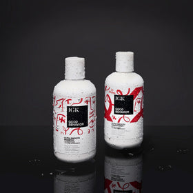 IGK conditioner texture pouring to show rich slip and detangling