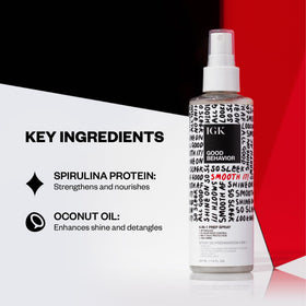 IGK fine mist spray texture on hair for even coverage and lightweight feel