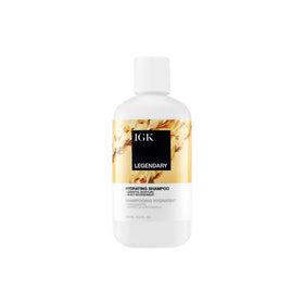 IGK Legendary Dream Hair Shampoo front bottle showing clean design and size