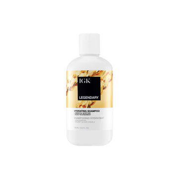 IGK Legendary Dream Hair Shampoo front bottle showing clean design and size