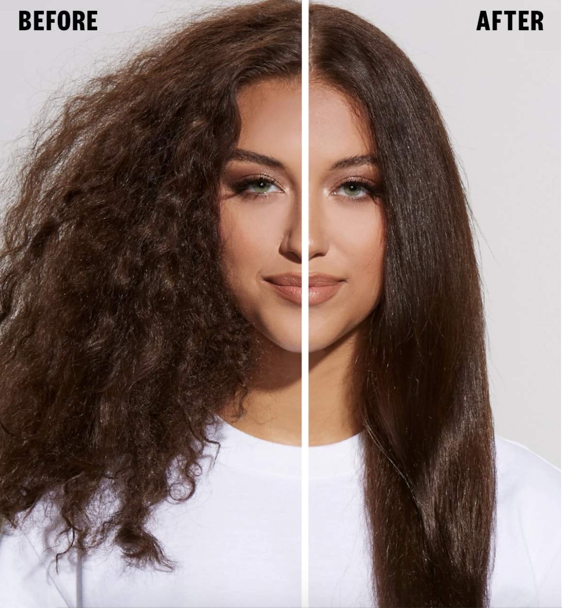 IGK-styled model with sleek blowout showing polished, frizz-controlled shine