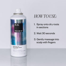 IGK microfiber texture closeup revealing clear fibers that thicken strands