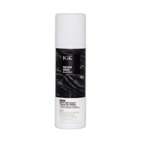 IGK front can view showing black root spray for instant coverage