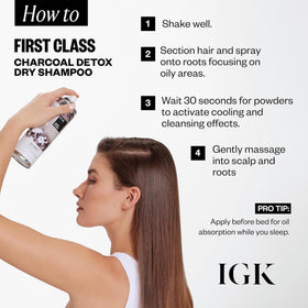 IGK styling tousled lifestyle image showing effortless texture benefit