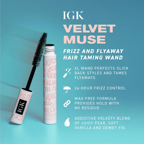 IGK close-up of XL bristles delivering full-coverage smoothing and control