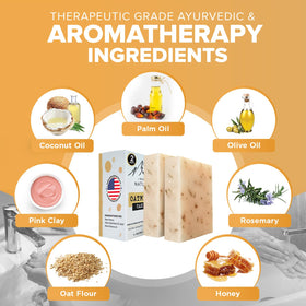 iHeart Nature lather demonstration on hand showing rich foam and gentle cleanse