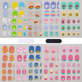 IHUKEIT front packaging showing 10 sheets and colorful kid patterns for easy selection