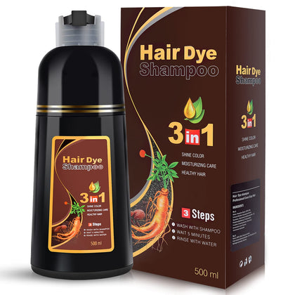 IIIMEIDU front bottle showing 500ml and easy at-home brown color