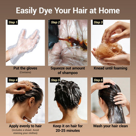 IIIMEIDU rinsed hair with shine showing conditioned glossy finish benefit