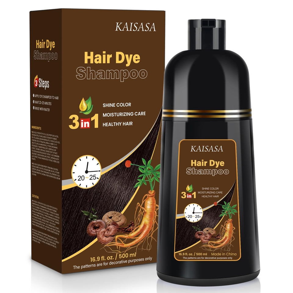IIIMEIDU KAISASA front packaging showing chestnut brown and 500ml benefit