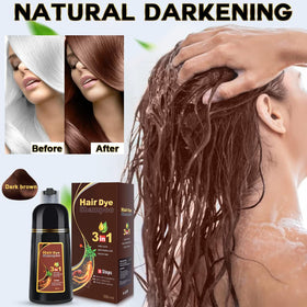 IIIMEIDU lifestyle shot wet hair after wash showing glossy natural finish