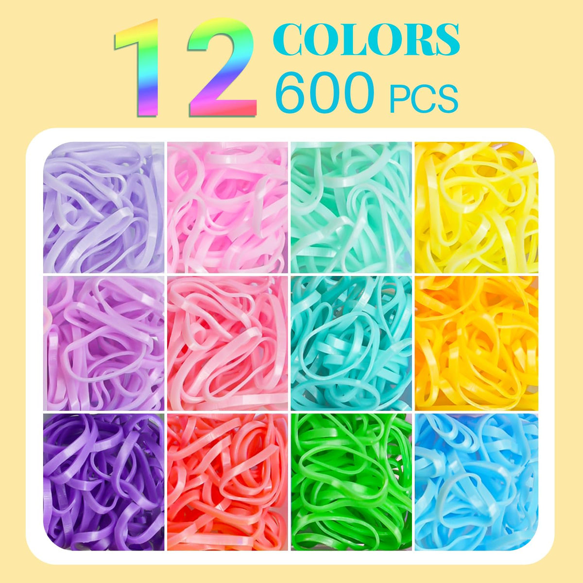 IKOCO assorted clips detail bright patterns that decorate hairstyles