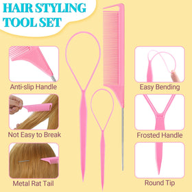 IKOCO ponytail in child hair demonstrating secure comfortable hold