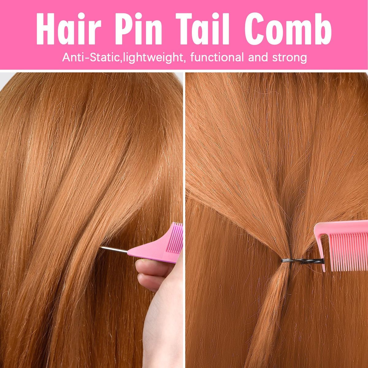IKOCO hair ties used in a ponytail demonstrating secure hold