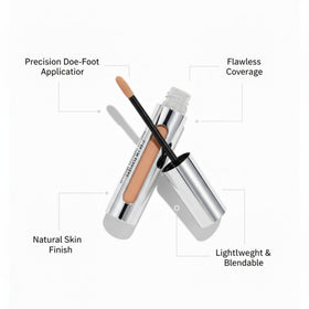 Il Makiage flexible applicator close-up for precise placement and controlled coverage