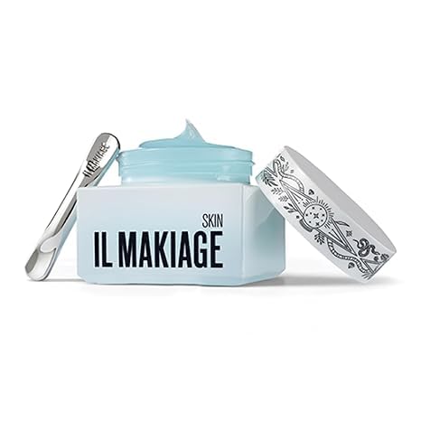 Il Makiage front packaging showing jar and product name for instant recognition and benefit
