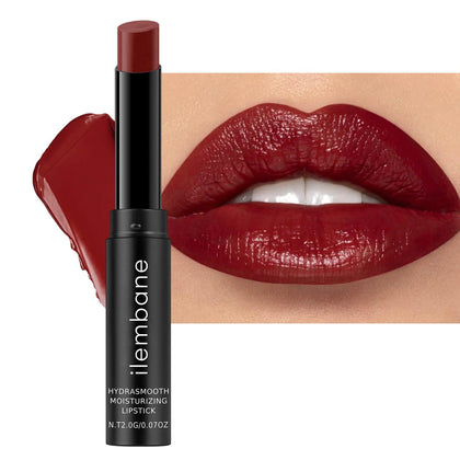 ilembane front tube showing cinnamon rose deep red shade and glossy finish