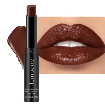 ilembane front tube showing Cocoa Bliss shade and sleek packaging for easy carry