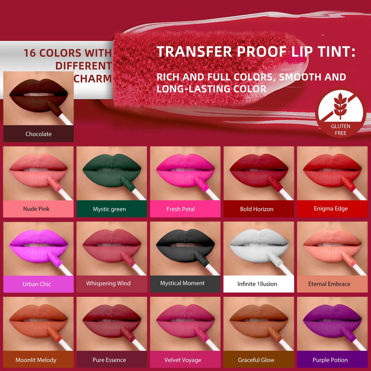 ilembane matte finish closeup highlighting smooth non-sticky feel