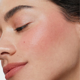 ILIA creamy texture of multi-stick swatch showing blendable formula