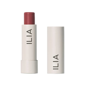 ILIA front packaging of Balmy Tint Runaway showing compact tube and label benefit quick color