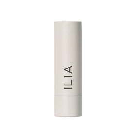 ILIA open tube showing creamy Balmy Tint texture and moisturizing feel