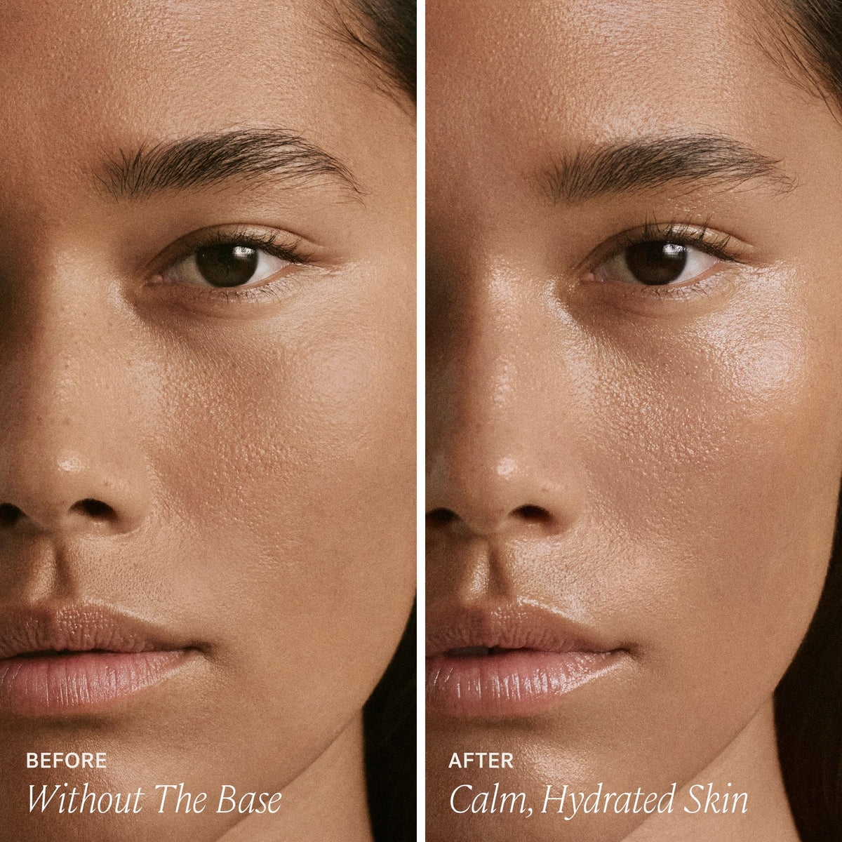 ILIA creamy milky texture on hand demonstrating lightweight absorption and hydration