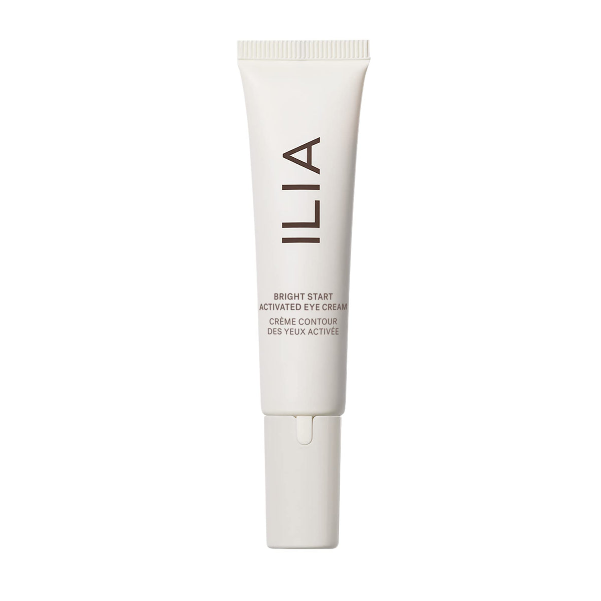 ILIA ceramic massage tip close-up providing cool application and de-puffing