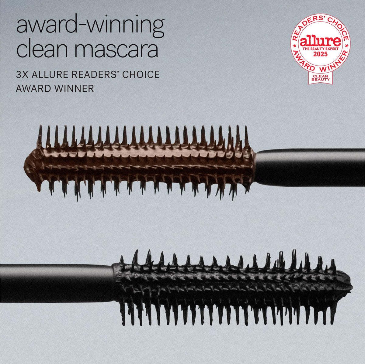 ILIA brush and comb close-up separating lashes for definition