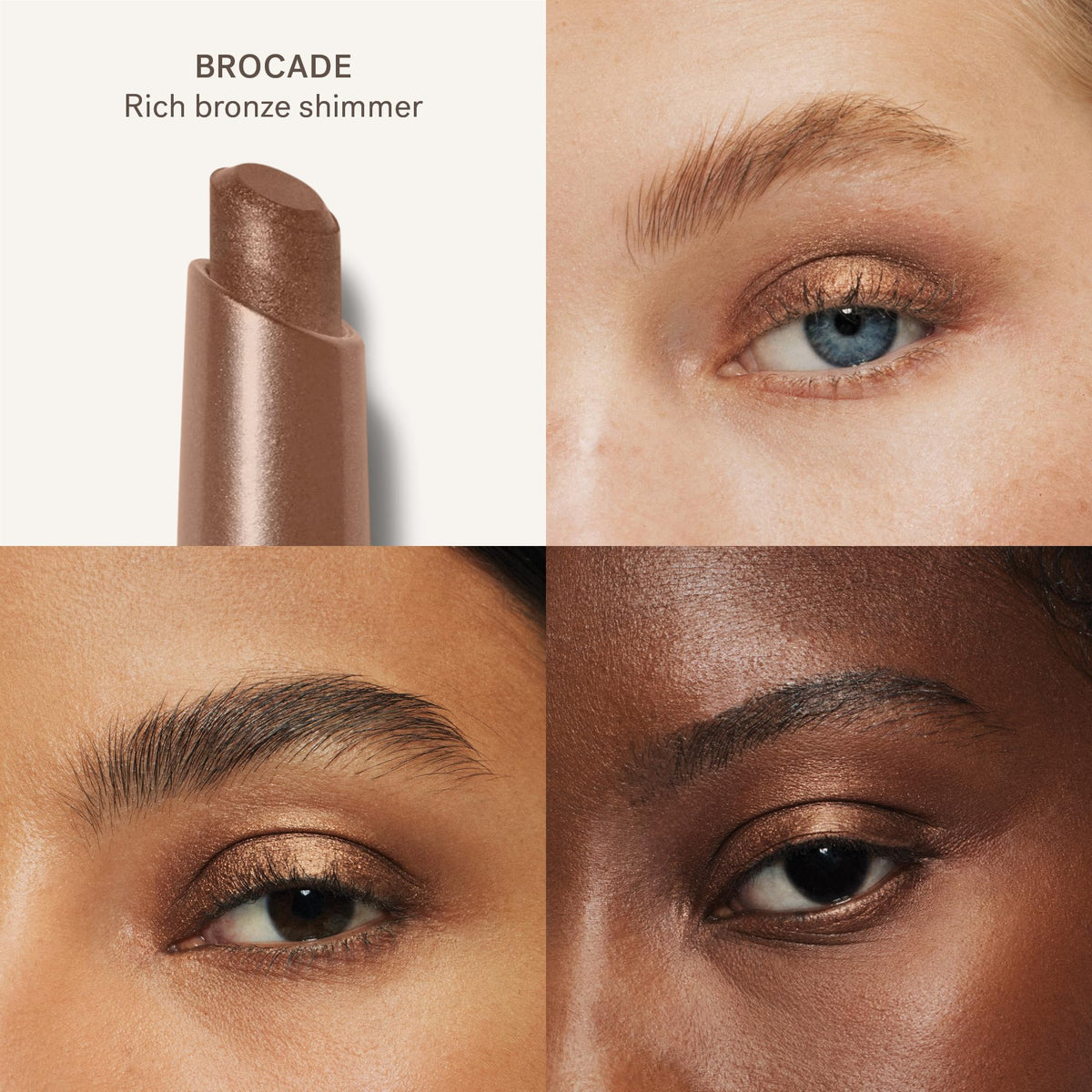 ILIA slanted tip close-up demonstrating precise application and blendability