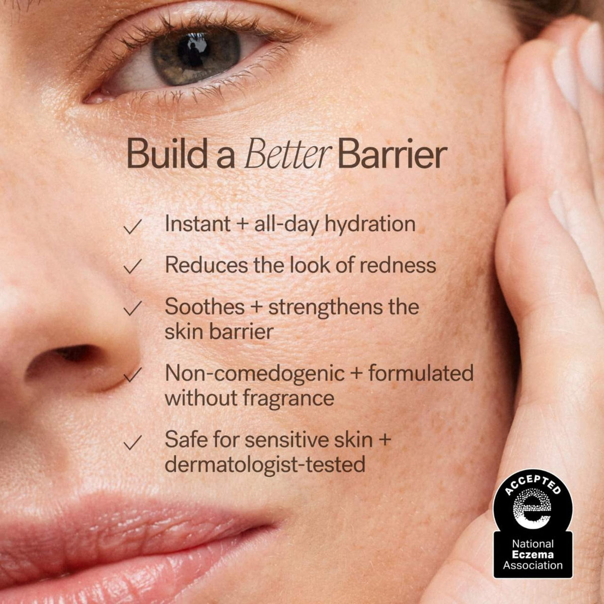 ILIA ingredient ceramide complex visual highlighting barrier-replenishing benefits