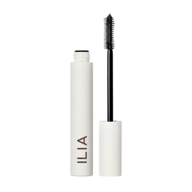 ILIA front packaging displaying mascara tube and brand appeal