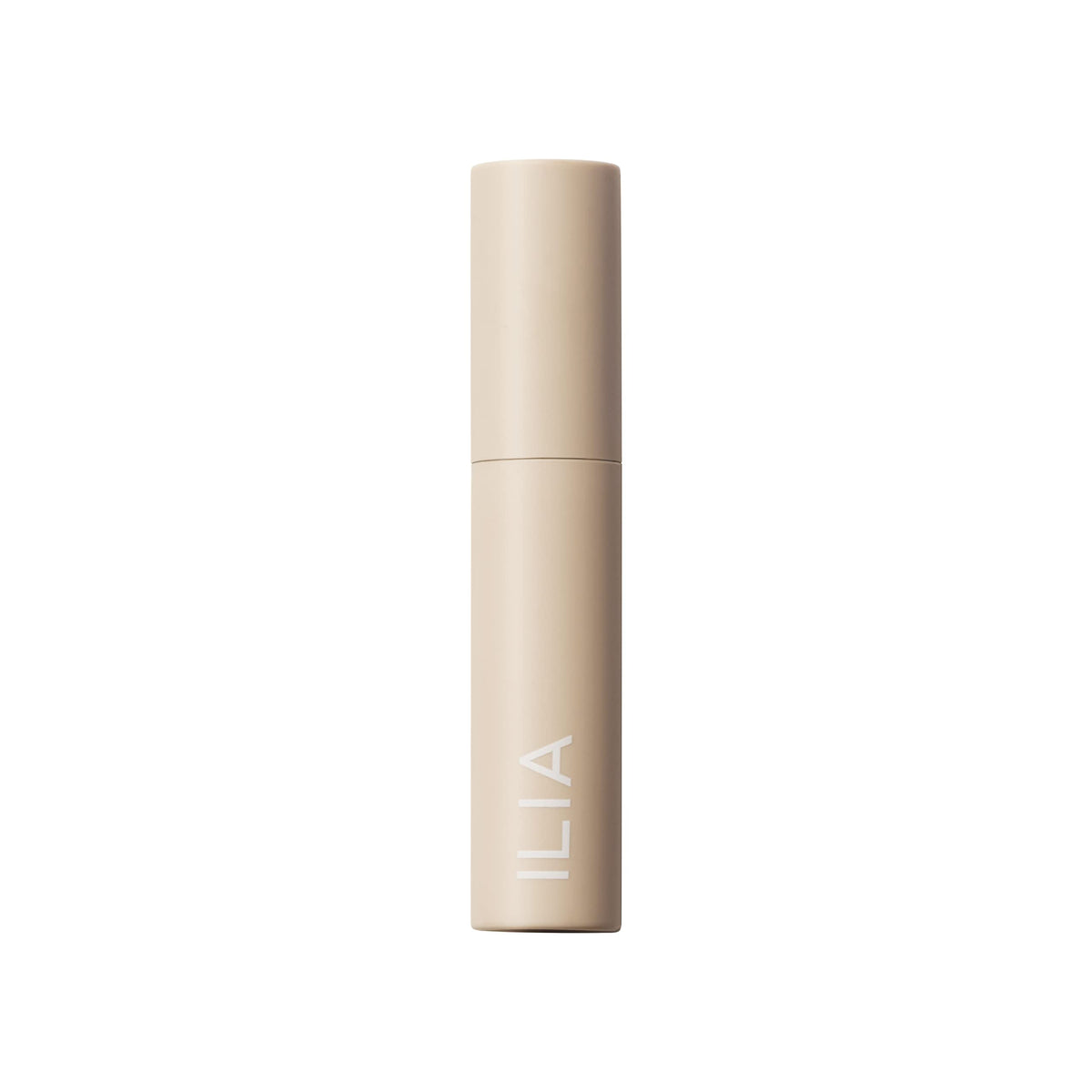 ILIA mascara removal demo using cleanser showing easy, gentle makeup removal
