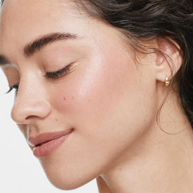 ILIA cream texture closeup highlighting shea butter nourishment and smooth blendability